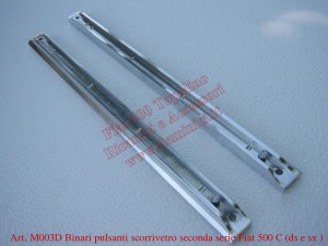 binari pulsanti scorrivetro seconda serie