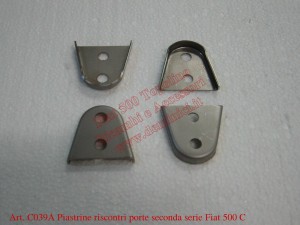 piastrine riscontri porte seconda serie