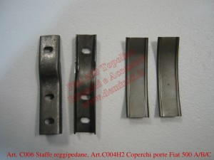 Staffe reggipedane Coperchi porte