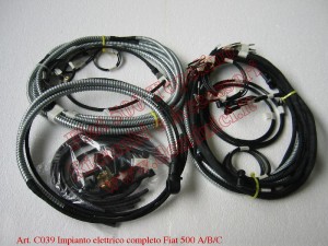 Impianto elettrico Fiat 500 ABC