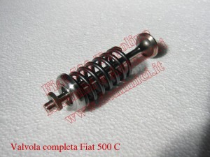 valvola completa fiat 500C
