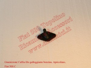 Guarnizione Cuffia filo galleggiante benzina, Apricofano, Fiat 500 C