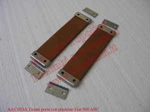 tiranti porte con piastrine