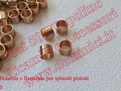 Boccola o Bronzina per spinotti pistoni Ø mm 15,00