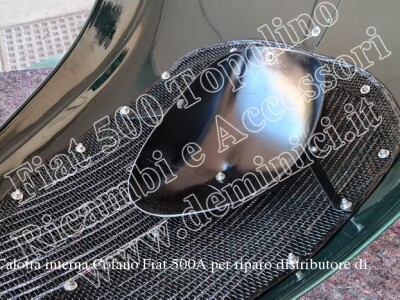 Art.C004H5 Calotta interna Cofano Fiat 500A per riparo distributore di accensione
