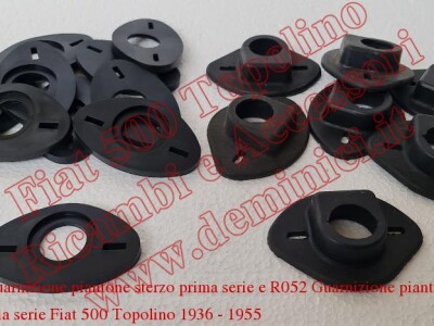 Art.R020B Guarnizione piantone sterzo prima serie R052 Guarnizione piantone sterzo  seconda serie Fiat 500 Topolino 1936 - 1955 