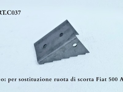 Art. C037 Cuneo : per sostituzione ruota di scorta Fiat 500 A/B/C