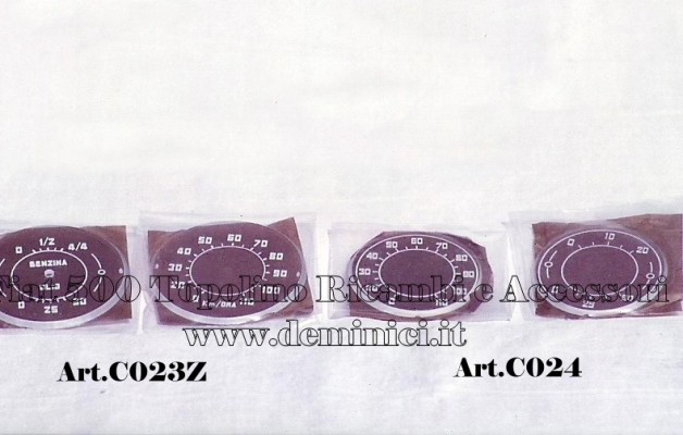 Vetrini scala strumenti 500 B,C