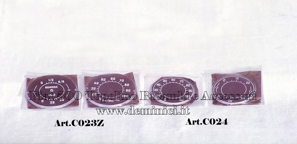 Vetrini scala strumenti 500 B,C