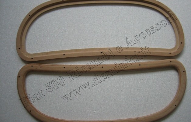Cornice lunotto in legno