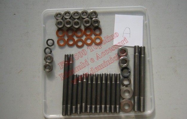 Art. T011 Kit prigionieri monoblocco fiat 500A