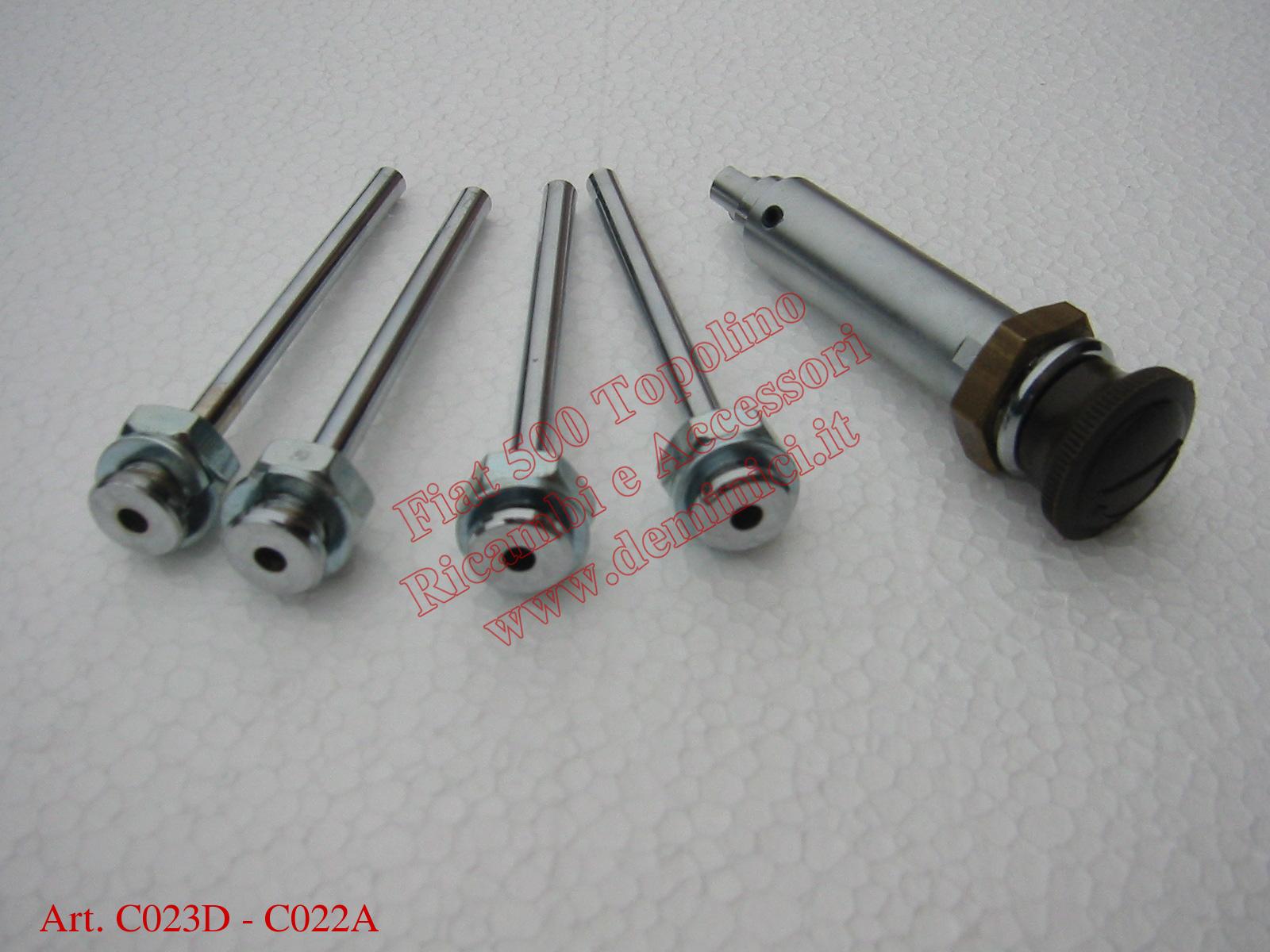 Guide pomelleria cruscotto – Meccanismo riscaldamento, fiat 500 A/B/C