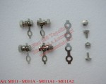 Kit bulloncini, fermi, bulloncini, per telaio capota fiat 500 A/B/C