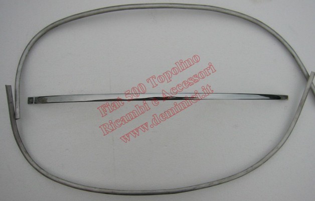 Profili a cuore e Centrale cofano Fiat 500 A/B/C