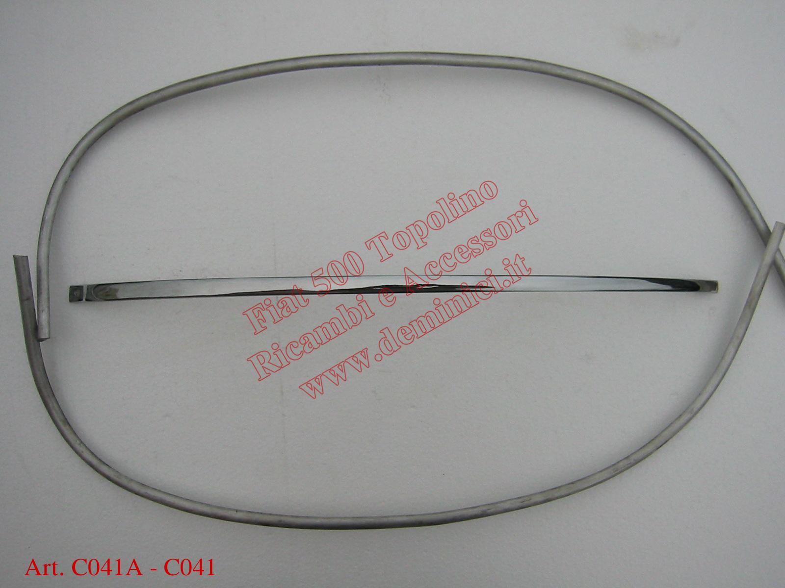 Profili a cuore e Centrale cofano Fiat 500 A/B/C
