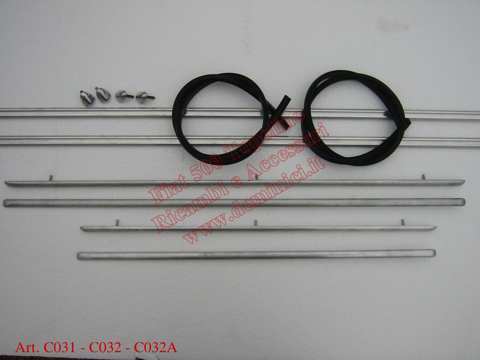 Profili pedane Fiat 500 A/B/C