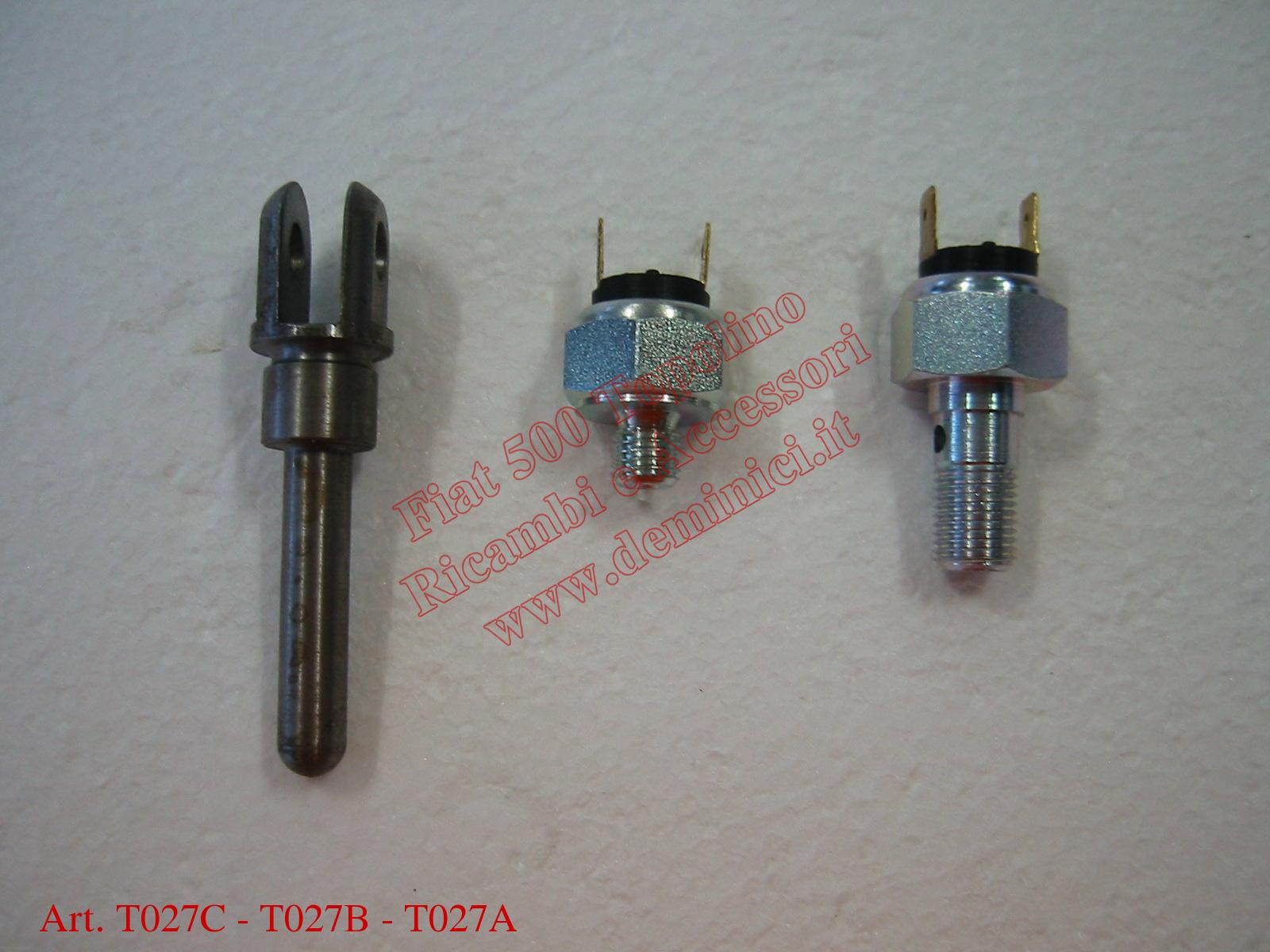 Puntale pompa freno, idrostop, Fiat 500 A/B/C