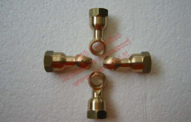 T032A4 Raccordo cilindretto freno Fiat 500 ABC
