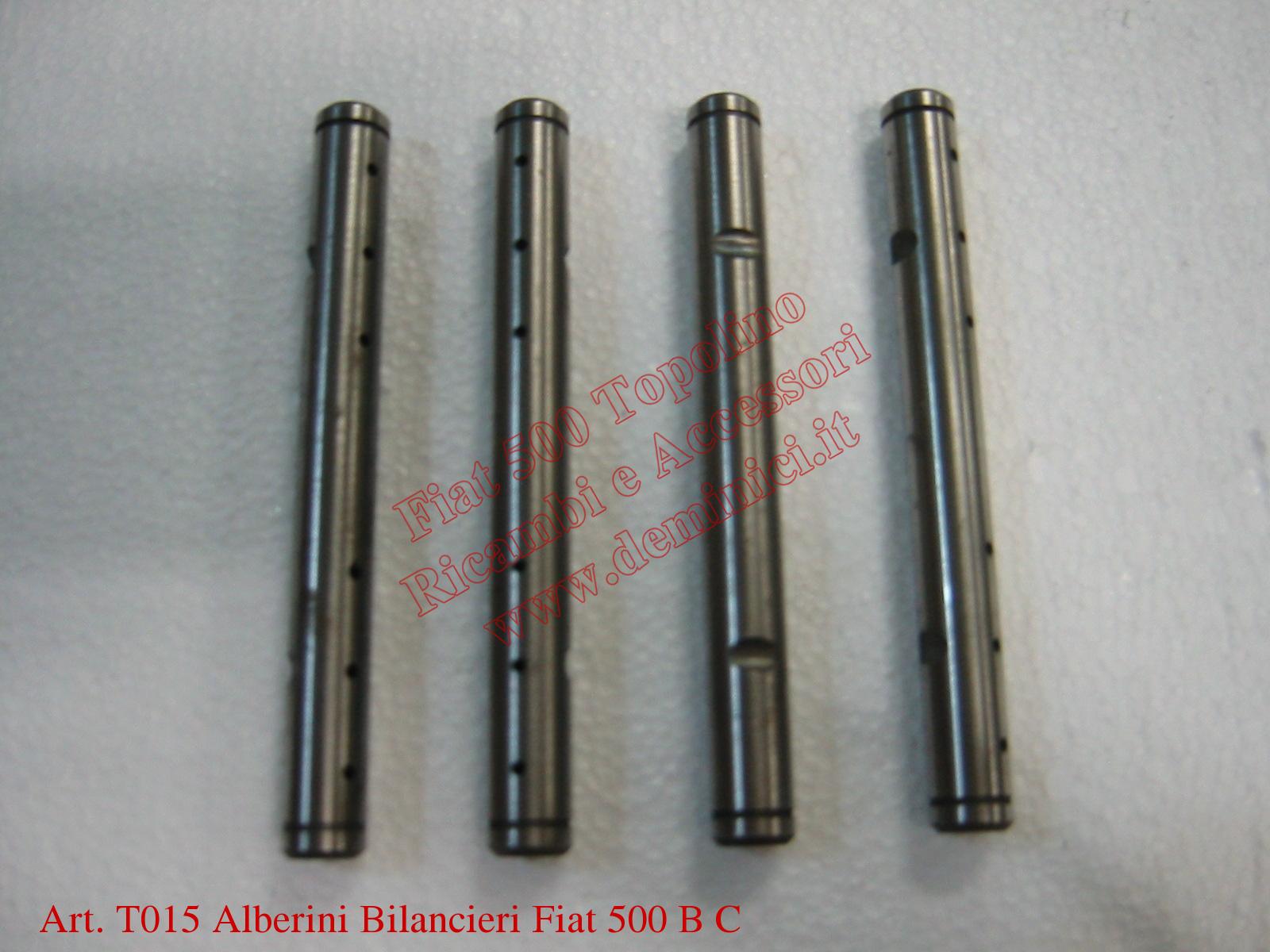Art. T015 Alberini Bilancieri valvole Fiat 500 B C