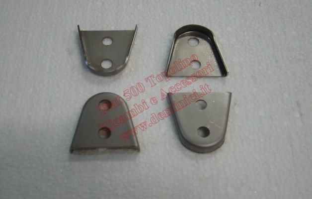 Art. C039A Piastrina riscontro porta seconda serie Fiat 500C