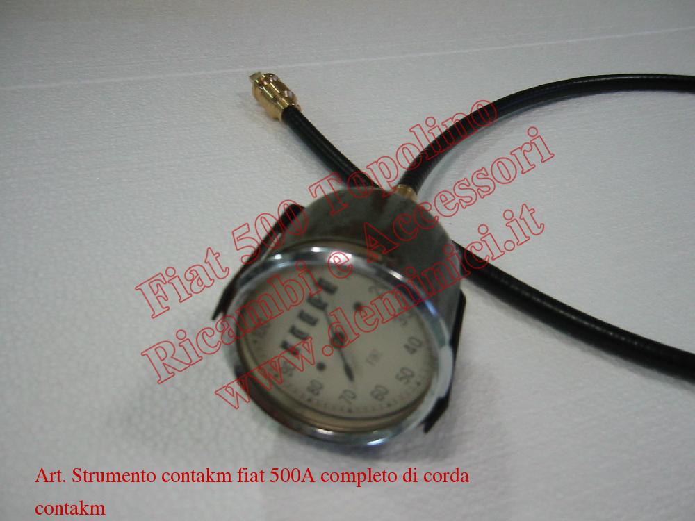 Strumento fiat 500A  completo di corda contakm Corda contaKm