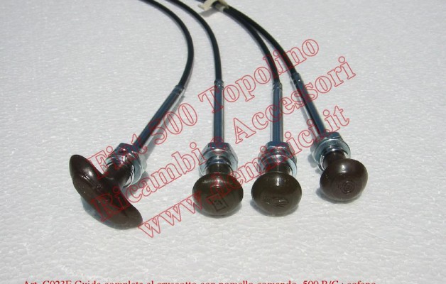 Art. C023E Guida completa al cruscotto Fiat 500 B/C