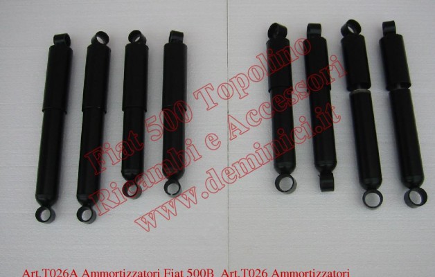 Ammortizzatori Fiat 500 B e C ( nuovi )