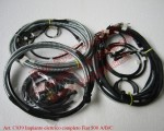 Impianto elettrico  completo Fiat 500 A/B/C Topolino con impianto supplementare per frecce inserito schema/disegno