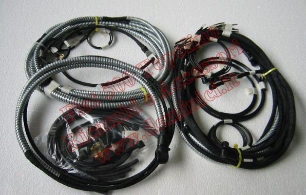 Impianto elettrico completo Fiat 500 A/B/C Topolino con impianto supplementare per frecce inserito schema/disegno