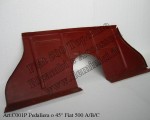45° per pedaliera Fiat 500 A/B/C