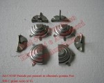Art. C014P Puntale per paraurti in alluminio gomma Fiat 500 C prime serie (n°4)
