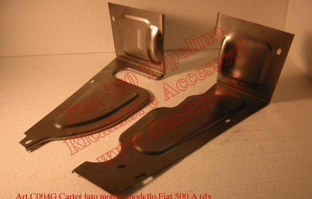 Art. C004G Carter lato motore modello Fiat 500 A ( dx e sx )