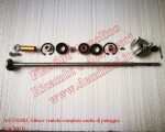T018B1 Albero ventola completo anche di puleggia Fiat 500 B