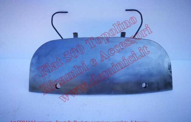 C013V Lamierati : Sportello/Bauletto posteriore completo di braccio per cernieramento Fiat 500C