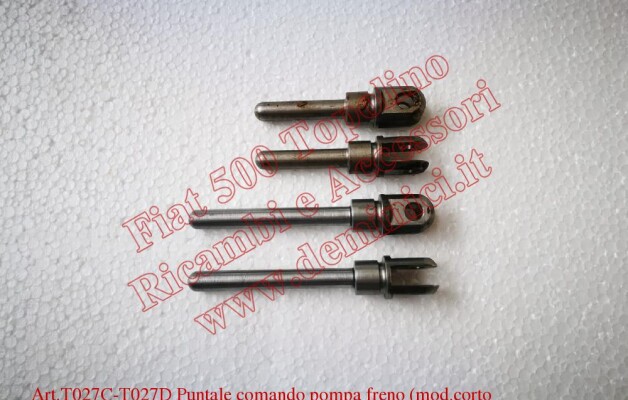 Puntale comando pompa freno fiat 500 Topolino (mod.lungo e corto)