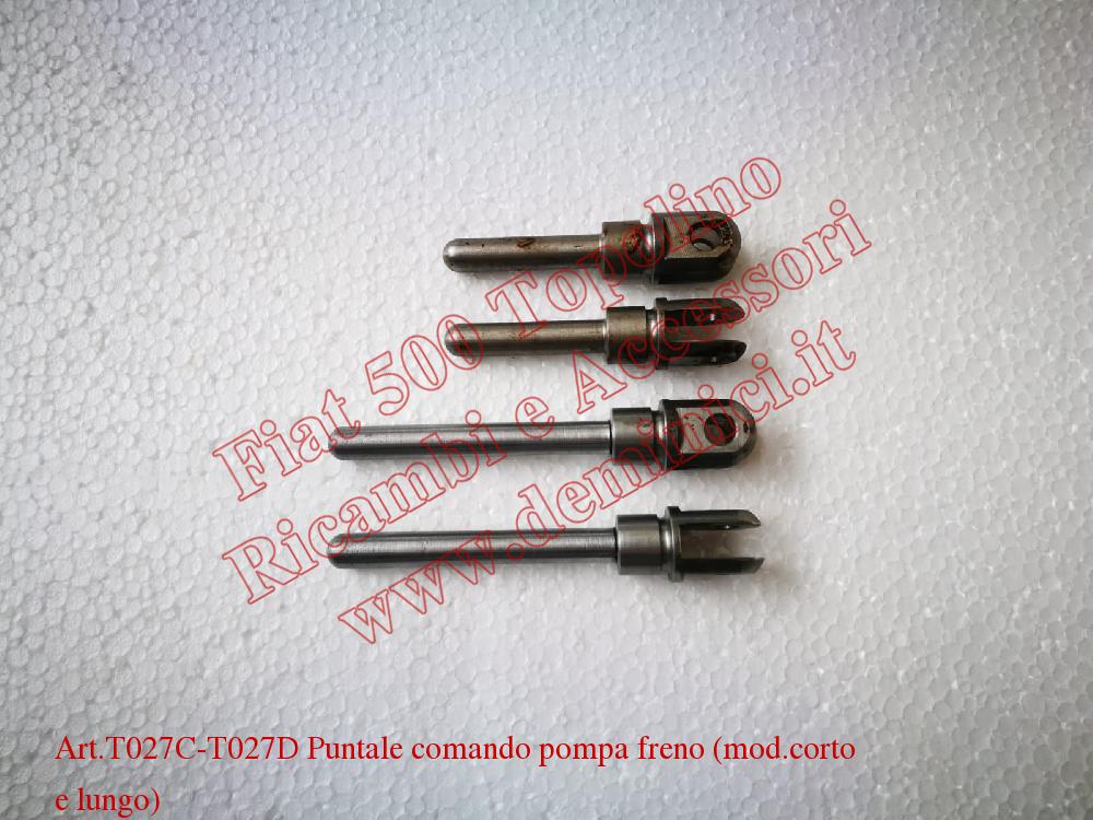 Puntale comando pompa freno fiat 500 Topolino (mod.lungo e corto)