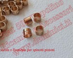 Boccola o Bronzina per spinotti pistoni Ø mm 15,00