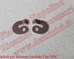 Art. M006A Spirali per serrature bauletto Fiat 500C