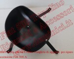 Art. C004H5 Cuffia/Calotta interna Cofano completa di agganci: per riparo distributore di accensione Fiat 500 A