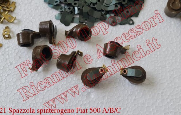 Art.T021 Spazzola Spinterogeno Fiat 500 A/B/C