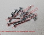 Art.C014F Bulloni posteriori paraurti Fiat 500C belvedere (n°2)