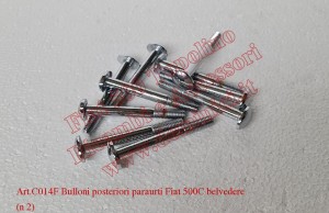 bulloni paraurti posteriore belvedere per sito