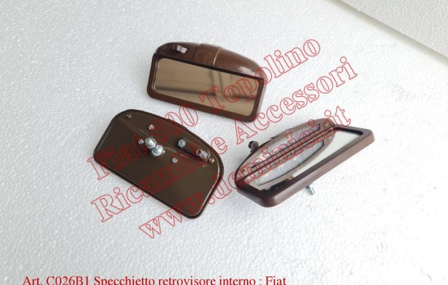Art. C026B1 Specchietto retrovisore interno : Fiat 500 B/C