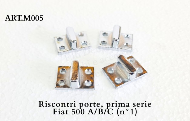 Riscontri porte, prima serie Fiat 500 A/B/C