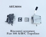 Art. M004 Riscontri serrature 500 Fiat A/B/C Berlina,Belvedere,Giardiniera